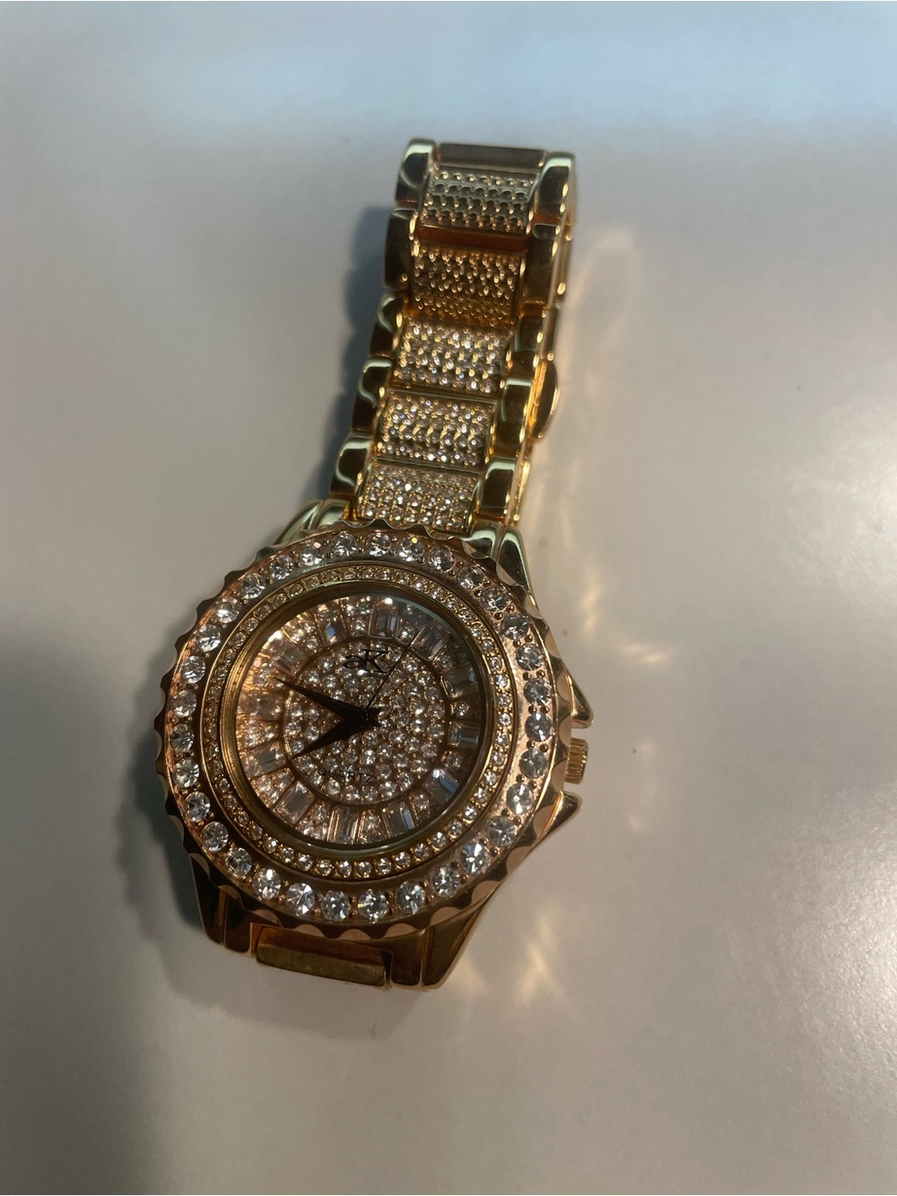 ADEE KAYE ak9-10LRG ROSE GOLD PLATED WOMEN’s watch